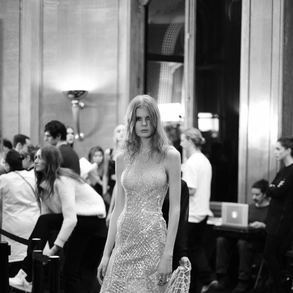 Atelier Versace Spring/Summer 2015 Backstage Beauty