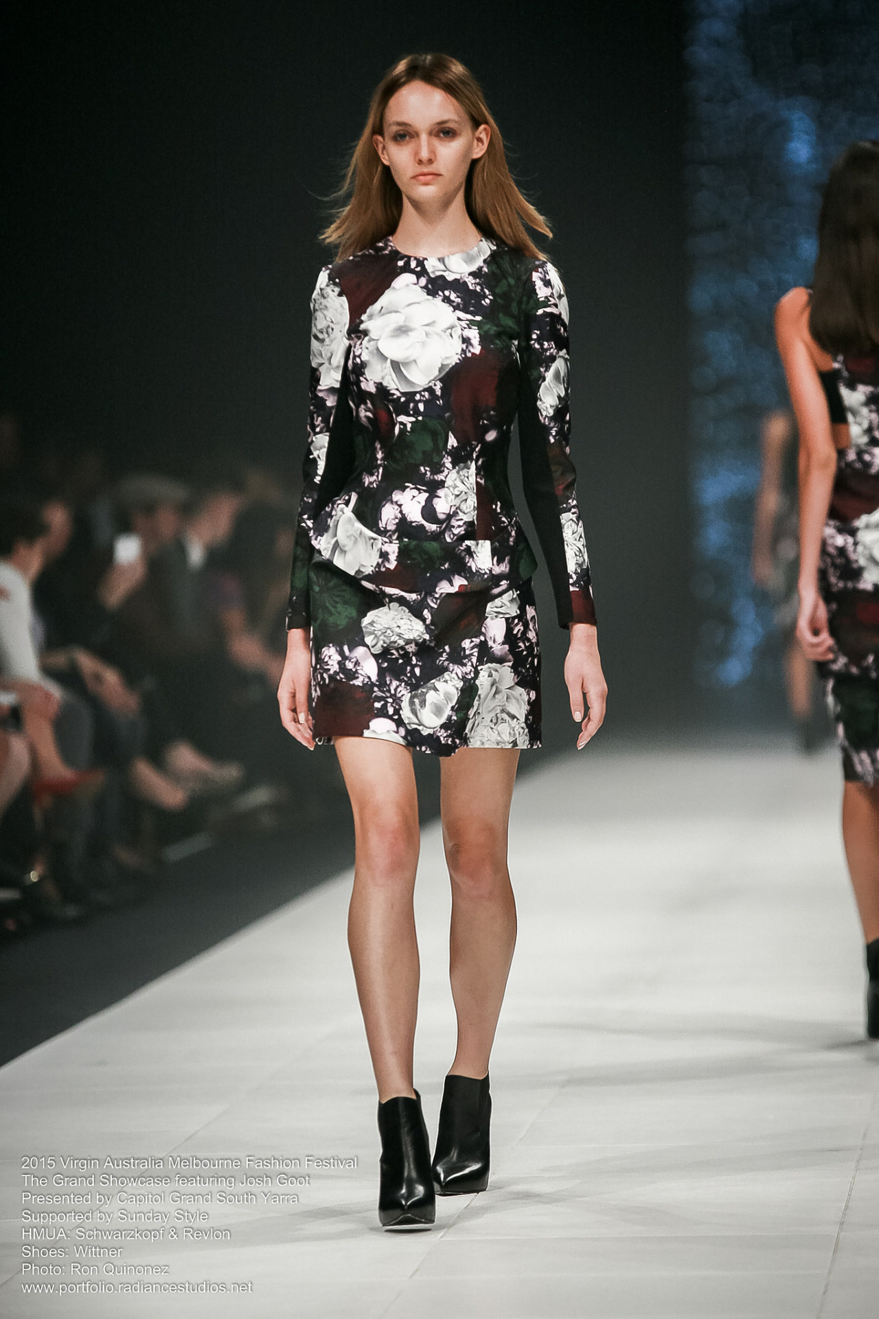2015 Virgin Australia Melbourne Fashion Festival The Grand Showcase featuring Josh Goot Presented by Capitol Grand South Yarra Supported by Sunday Style HMUA: Schwarzkopf & Revlon Shoes: Wittner