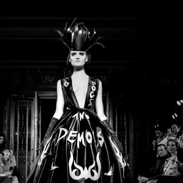Pam Hogg  “From Backstage to Catwalk”